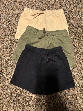 Set of 3 Carters Knit Shorts - 12m